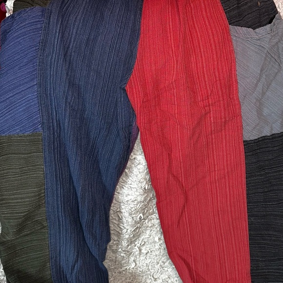 Patchwork Harem Pants - Picture 3 of 5